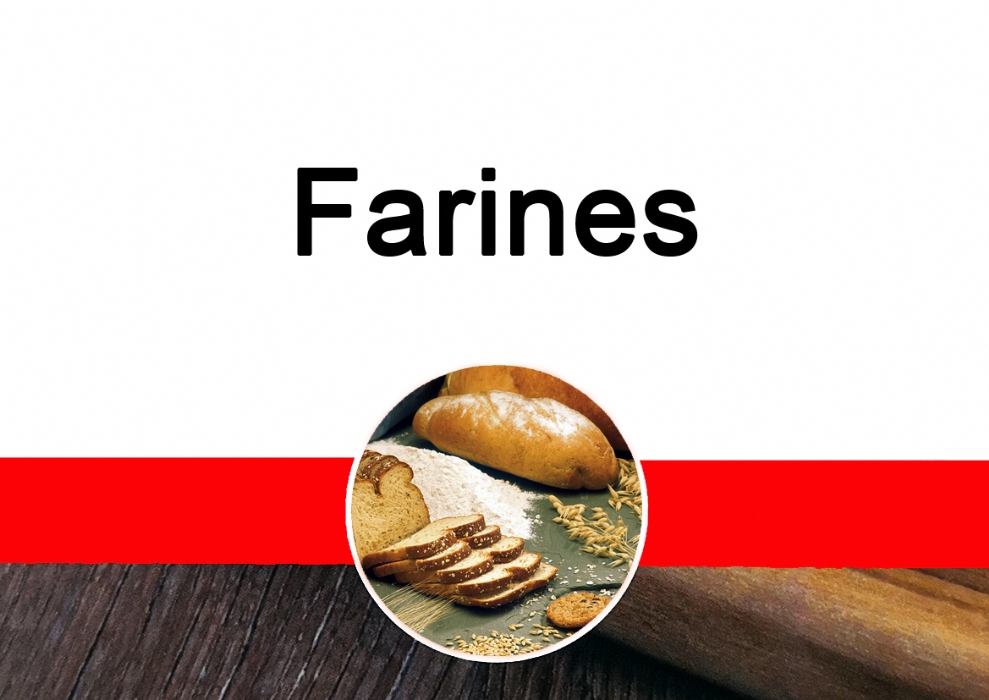 Farines pour pains et patisseries