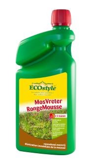 Anti-mousse et dépôts verts - RongeVert Spray 750 ml - ECOstyle